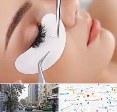 آموزش اکستنشن مژه در فاطمی