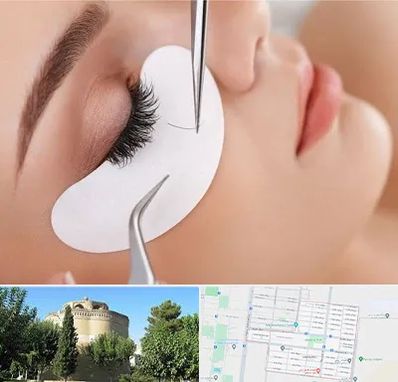 آموزش اکستنشن مژه در مرداویج اصفهان