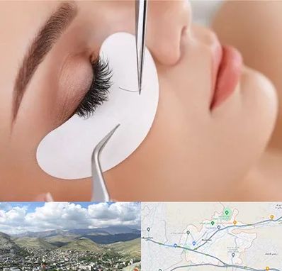 آموزش اکستنشن مژه در رودهن