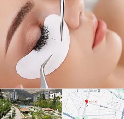 آموزش اکستنشن مژه در بلوار تعاون
