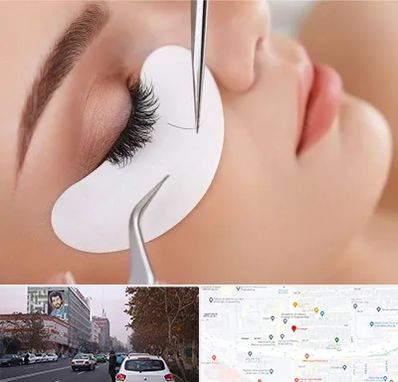 آموزش اکستنشن مژه در کارگر شمالی