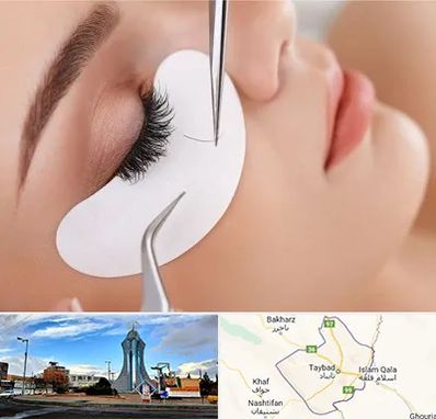 آموزش اکستنشن مژه در تایباد