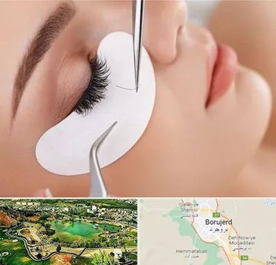 آموزش اکستنشن مژه در بروجرد