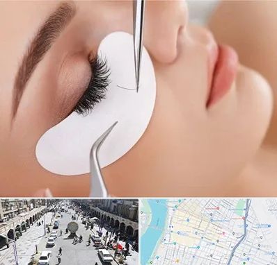 آموزش اکستنشن مژه در نادری اهواز