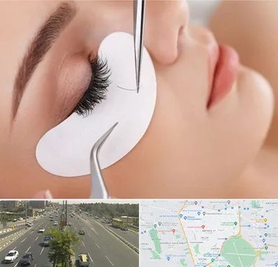 آموزش اکستنشن مژه در منطقه 17 تهران