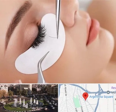 آموزش اکستنشن مژه در آرژانتین