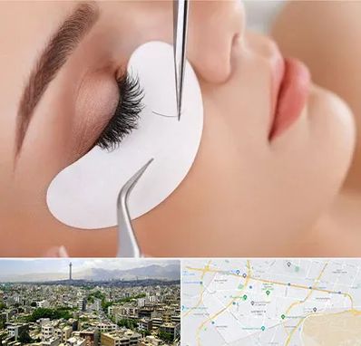 آموزش اکستنشن مژه در منطقه 8 تهران