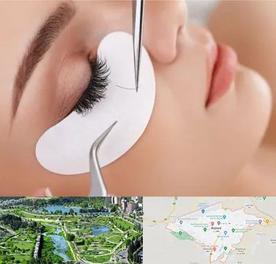 آموزش اکستنشن مژه در بجنورد