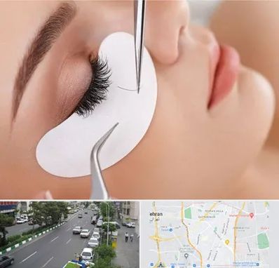 آموزش اکستنشن مژه در ستارخان 