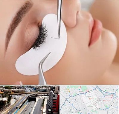 آموزش اکستنشن مژه در ستارخان شیراز