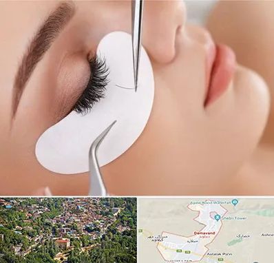 آموزش اکستنشن مژه در دماوند