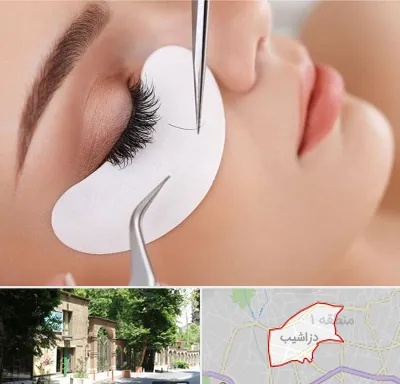 آموزش اکستنشن مژه در دزاشیب