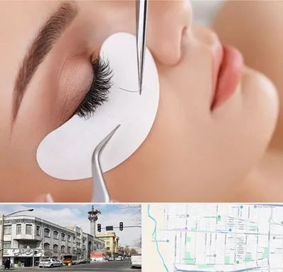 آموزش اکستنشن مژه در 17شهریور