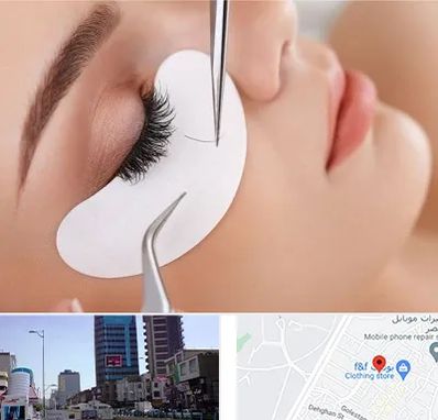 آموزش اکستنشن مژه در چهارراه طالقانی کرج