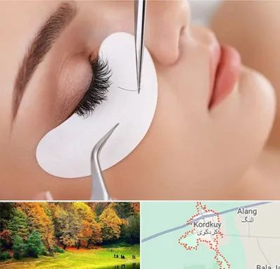 آموزش اکستنشن مژه در کردکوی