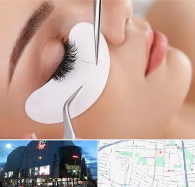 آموزش اکستنشن مژه در بلوار اباذر