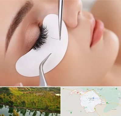 آموزش اکستنشن مژه در بهبهان