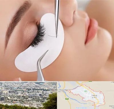 آموزش اکستنشن مژه در یاسوج