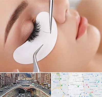 آموزش اکستنشن مژه در منطقه 10 تهران