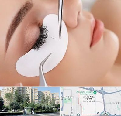 آموزش اکستنشن مژه در آپادانا