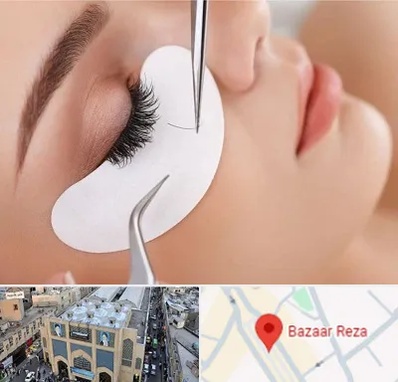 آموزش اکستنشن مژه در بازار رضا مشهد