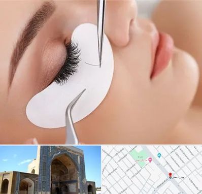 آموزش اکستنشن مژه در مصلی مشهد