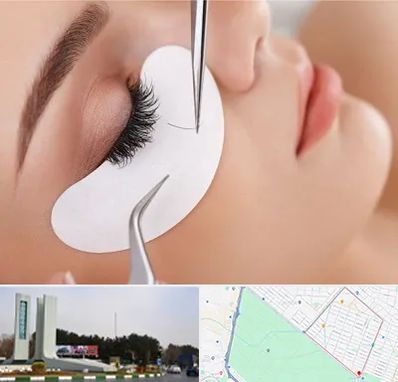 آموزش اکستنشن مژه در بلوار فلسیطین مشهد