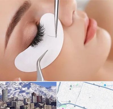 آموزش اکستنشن مژه در ازگل