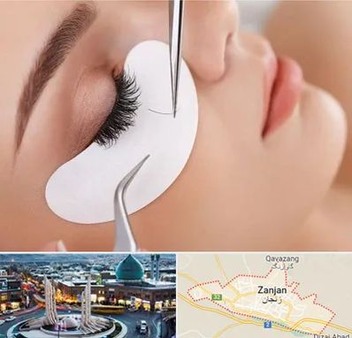 آموزش اکستنشن مژه در زنجان