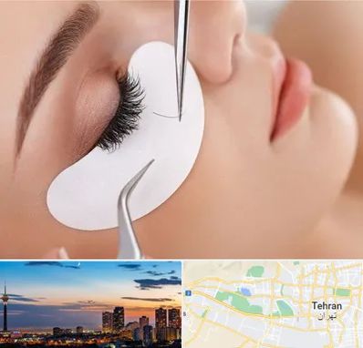 آموزش اکستنشن مژه در غرب تهران 