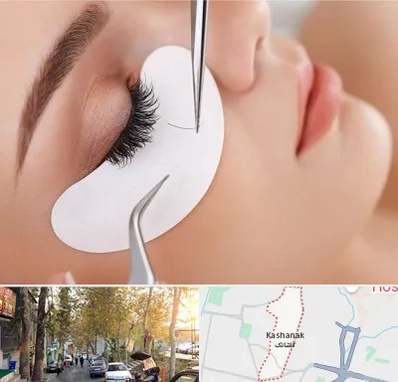آموزش اکستنشن مژه در کاشانک