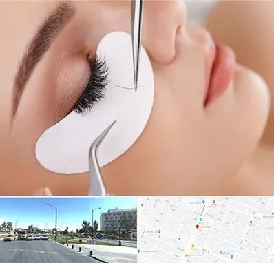 آموزش اکستنشن مژه در بلوار کلاهدوز مشهد