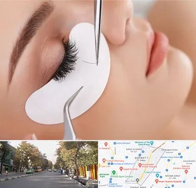 آموزش اکستنشن مژه در شریعتی 