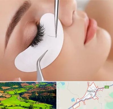 آموزش اکستنشن مژه در نکا