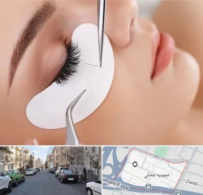 آموزش اکستنشن مژه در مجیدیه شمالی