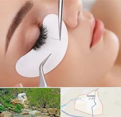 آموزش اکستنشن مژه در کردان