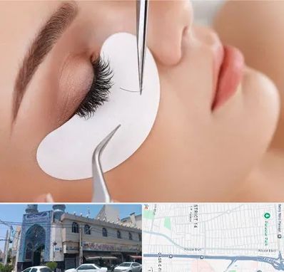 آموزش اکستنشن مژه در بلوار ابوذر
