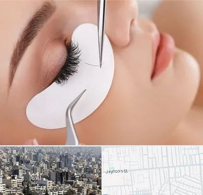 آموزش اکستنشن مژه در جیحون