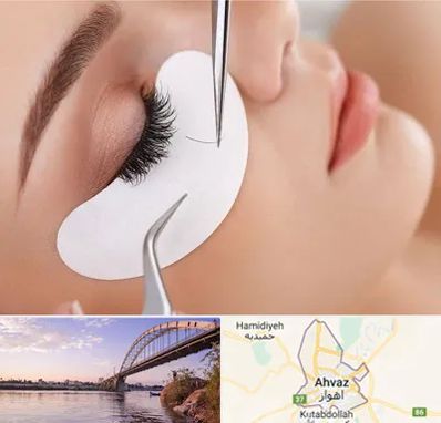 آموزش اکستنشن مژه در اهواز