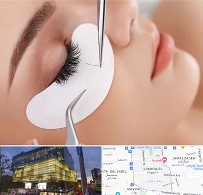 آموزش اکستنشن مژه در جمهوری 