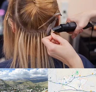 آموزش اکستنشن مو در رودهن