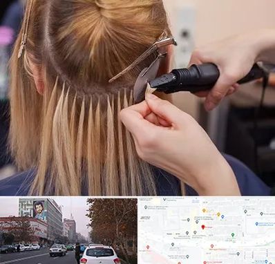 آموزش اکستنشن مو در کارگر شمالی