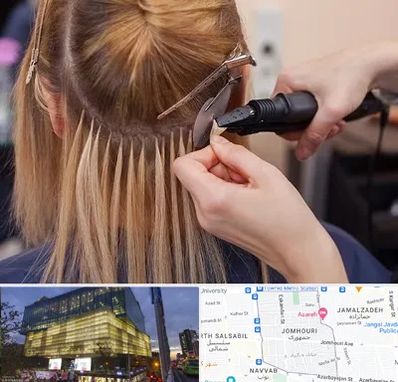 آموزش اکستنشن مو در جمهوری 