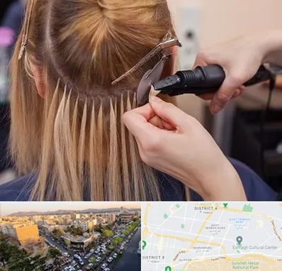 آموزش اکستنشن مو در تهرانپارس 