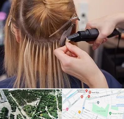 آموزش اکستنشن مو در سالاریه قم