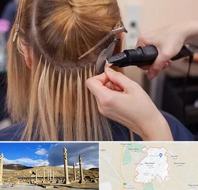 آموزش اکستنشن مو در مرودشت