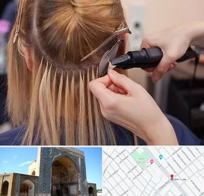 آموزش اکستنشن مو در مصلی مشهد