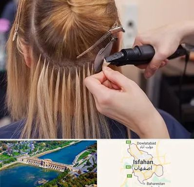 آموزش اکستنشن مو در اصفهان