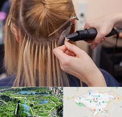 آموزش اکستنشن مو در بجنورد