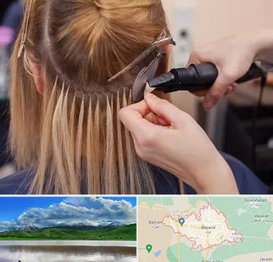 آموزش اکستنشن مو در مرند